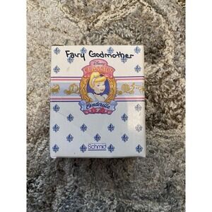 Schmid Disney Cinderella 3" Fairy Godmother Ornament Vtg 90s Collectible HTF